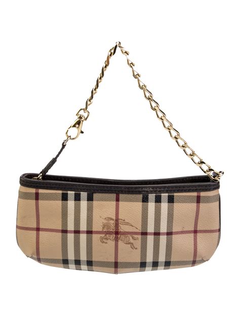 burberry haymarket check wristlet clutch|Burberry clutch handbags.